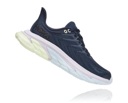 Hoka One One Clifton Edge - Adidasi Alergare Pe Drum Dama Violet | RO-JQQCZIZ